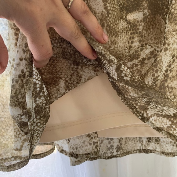 Show me your mumu snake print python romper jumper jump suit short dress SMYMM - Picture 6 of 11